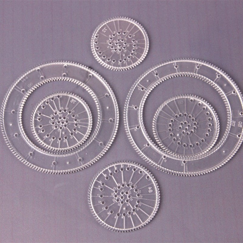 22pcs Spirograph Drawing toys set Interlocking Gears & Wheels