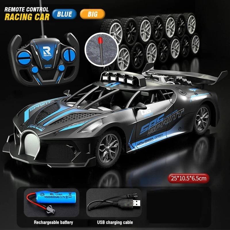 1/18 High-Speed RC Drift Sport Car - Racing Toy for Boys