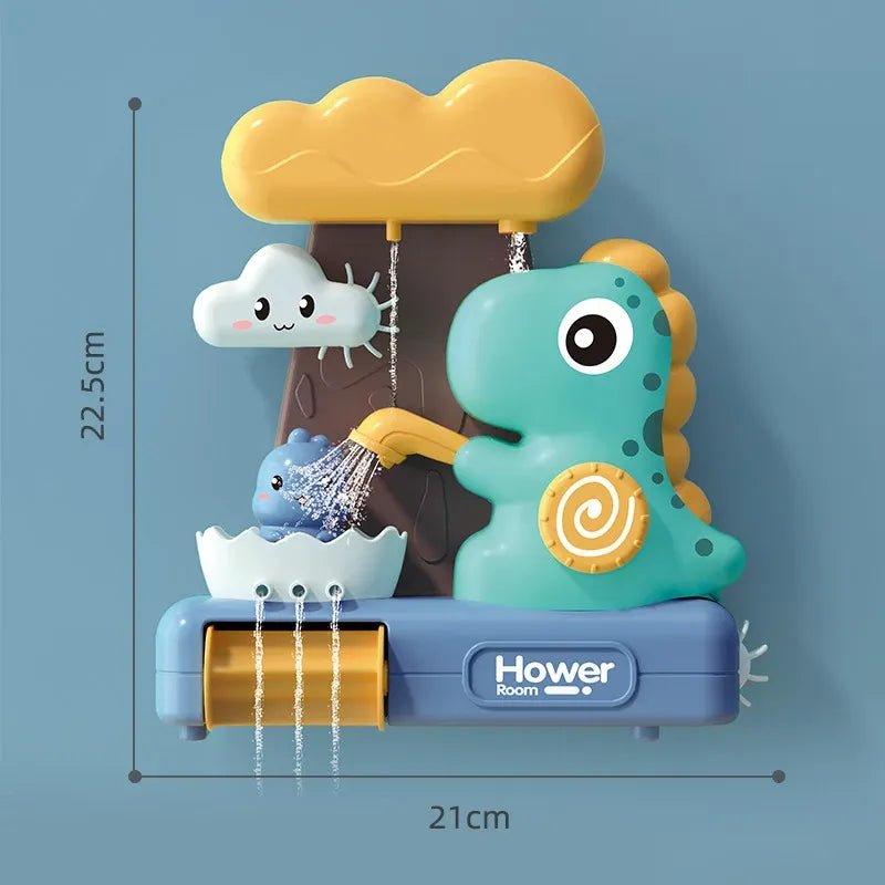 Cartoon Dinosaur Pipe Bath Toy, Baby Shower Water Game Gift