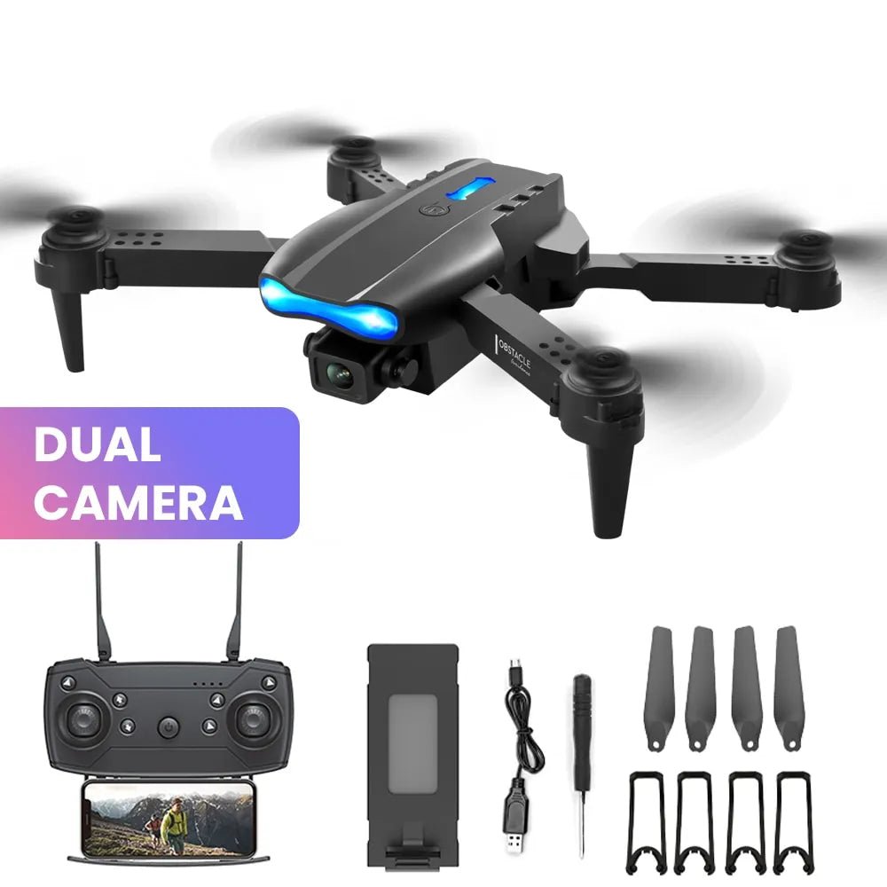 E99 K3 Pro HD 4k Drone - Mini RC, WIFI, Aerial Photo Quadcopter Toy