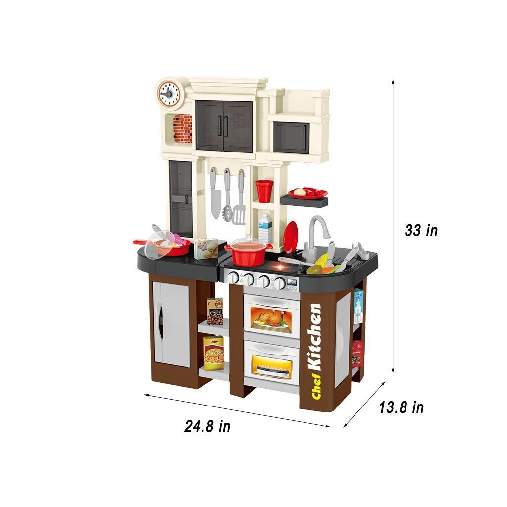 Kitchen Playsets With Window And Running Water Toys For Kids