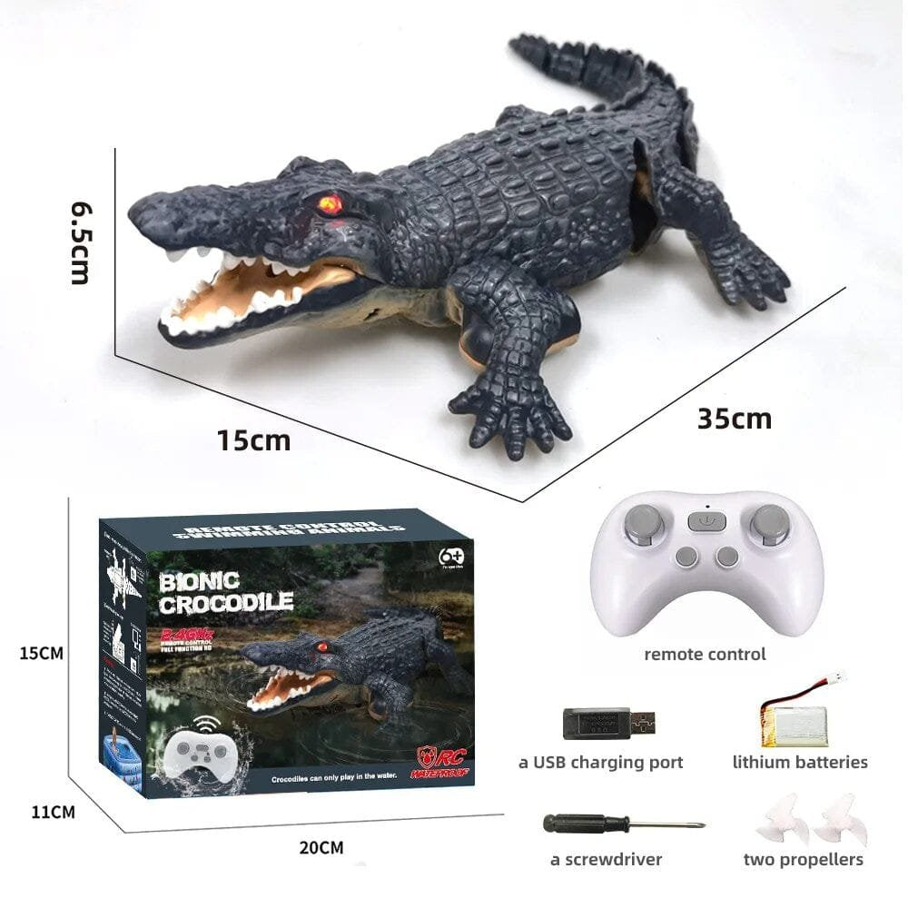 Smart RC Shark & Whale Spray Water Toy - Remote Control Fish Robot