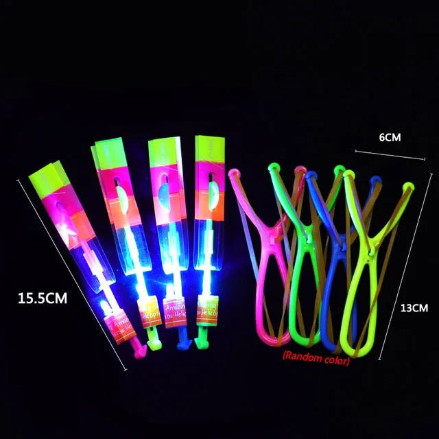LED Light Arrow Toy for Outdoor Party Fun - Ages 14+