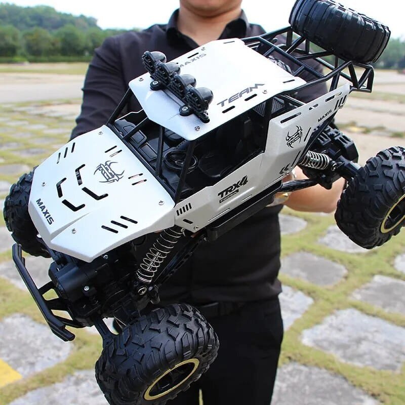 1:12/1:16 4WD RC Car with LED Lights - Off-Road Buggy Toy