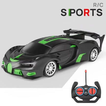 1:18 High-Speed RC Car - 15km/h with LED Light - Chargeable