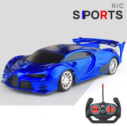 1:18 High-Speed RC Car - 15km/h with LED Light - Chargeable