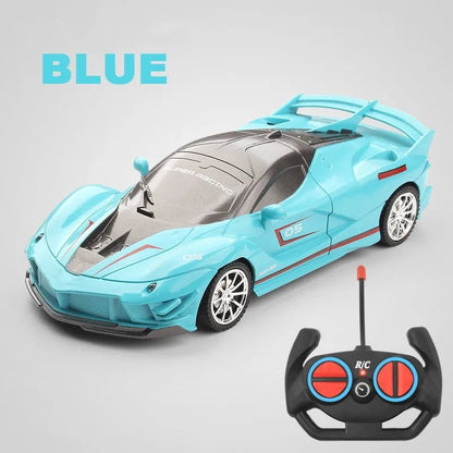 1:18 High-Speed RC Car - 15km/h with LED Light - Chargeable