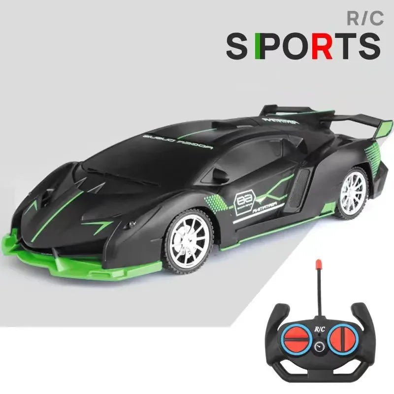 1:18 High-Speed RC Car - 15km/h with LED Light - Chargeable