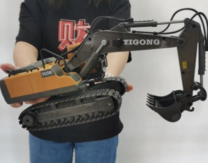 1:20 RC Excavator & Dumper, 2.4G Remote Control Truck for Kids