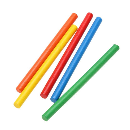 100pcs Bamboo Counting Sticks for Mathematics Teaching