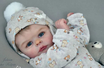 19-Inch Reborn Doll Kit - Joleen, Lifelike Soft Touch, DIY Unpainted Parts