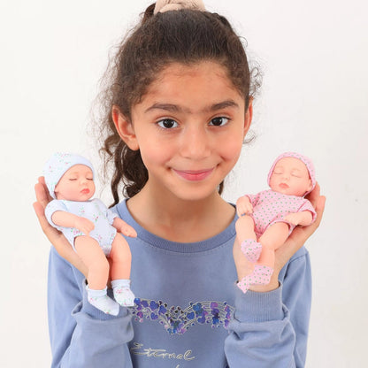 20cm Mini Silicone Reborn Doll - Waterproof, Cute Bebe Toy