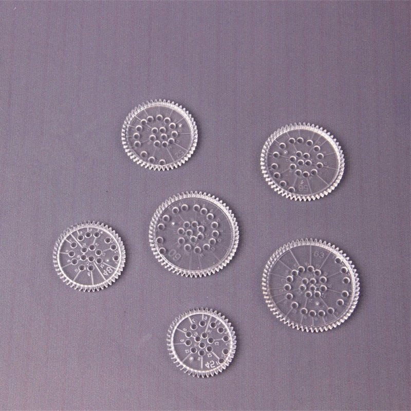 22pcs Spirograph Drawing toys set Interlocking Gears & Wheels