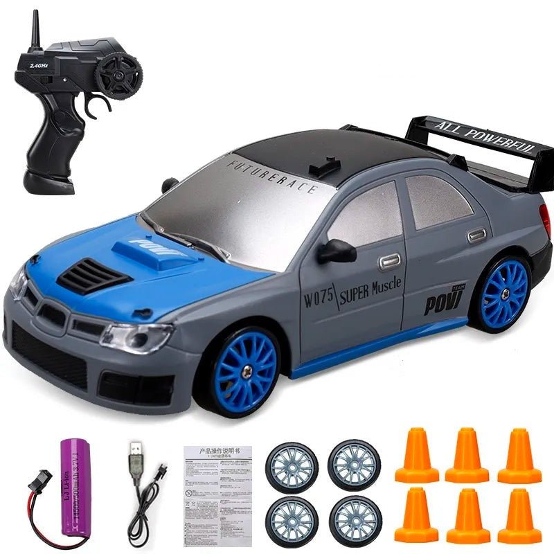 2.4G 4WD RC Drift Car - GTR/AE86 Model Racing Toy for Kids