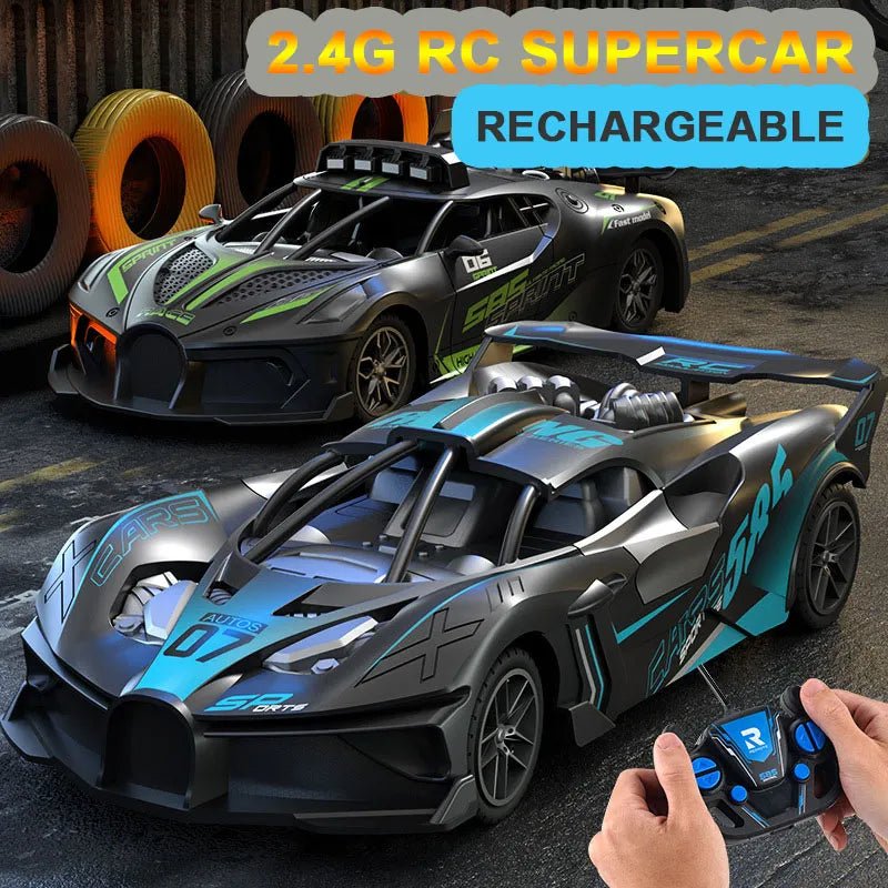 2.4G High-Speed Drift RC Racing Car - Off-Road Toy