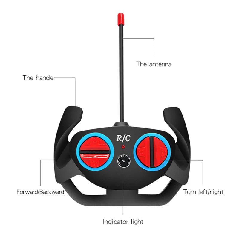 2.4G High-Speed RC Car with LED - Stunt Drift Racing Toy