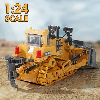 2.4G RC Excavator & Dump Truck - Engineering Vehicle Toy