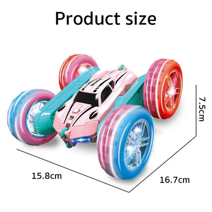 2.4G RC Stunt Car for Kids - Double-Sided, 360° Rotation