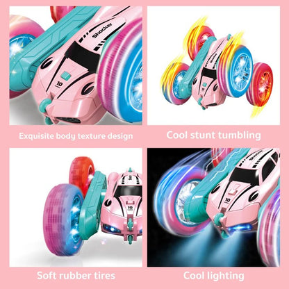 2.4G RC Stunt Car for Kids - Double-Sided, 360° Rotation
