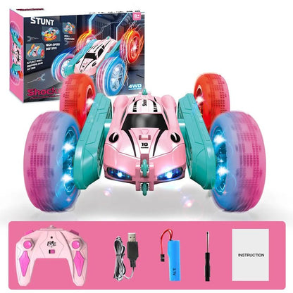 2.4G RC Stunt Car for Kids - Double-Sided, 360° Rotation