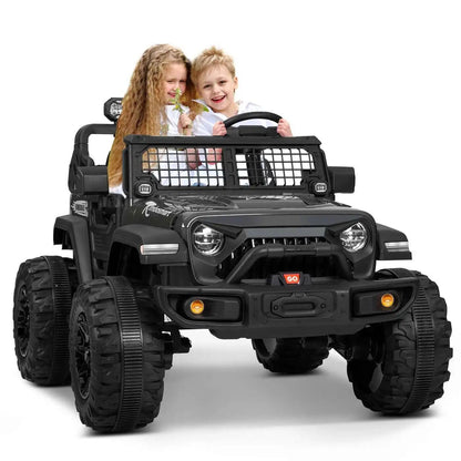 24V Double Seat Electric Vehicle for Kids - Four-Wheel Drive Car