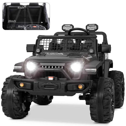 24V Double Seat Electric Vehicle for Kids - Four-Wheel Drive Car
