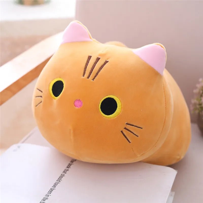 25CM Cute Cat Cartoon Pillow, Soft Plush Toy, Lovely Kids' Gift