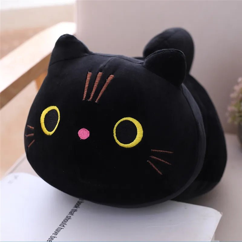 25CM Cute Cat Cartoon Pillow, Soft Plush Toy, Lovely Kids' Gift