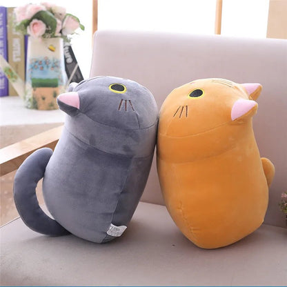 25CM Cute Cat Cartoon Pillow, Soft Plush Toy, Lovely Kids' Gift