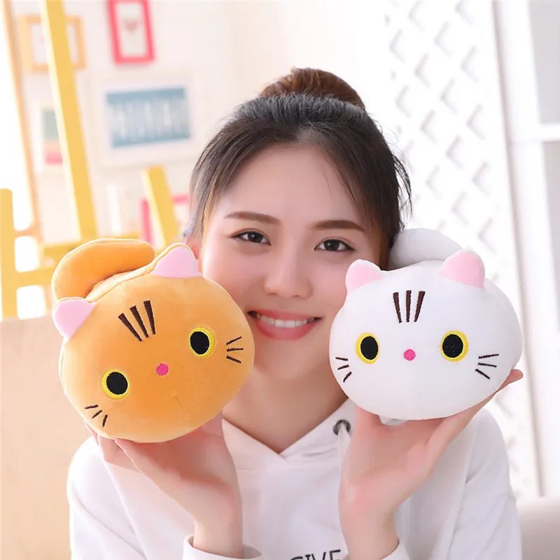 25CM Cute Cat Cartoon Pillow, Soft Plush Toy, Lovely Kids' Gift