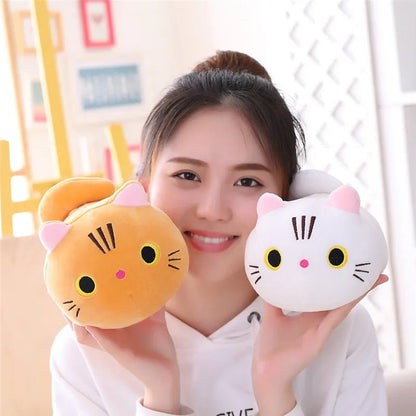 25CM Cute Cat Cartoon Pillow, Soft Plush Toy, Lovely Kids' Gift