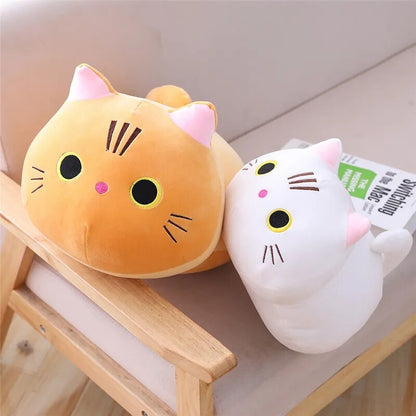 25CM Cute Cat Cartoon Pillow, Soft Plush Toy, Lovely Kids' Gift