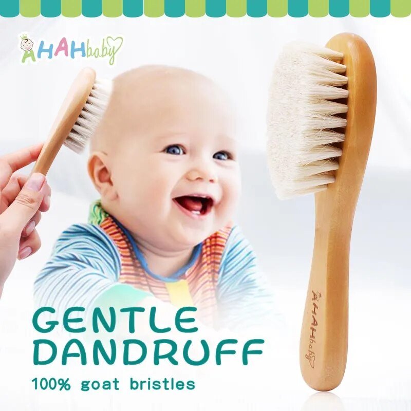 2pcs Baby Hair Brush & Comb Set for Newborn
