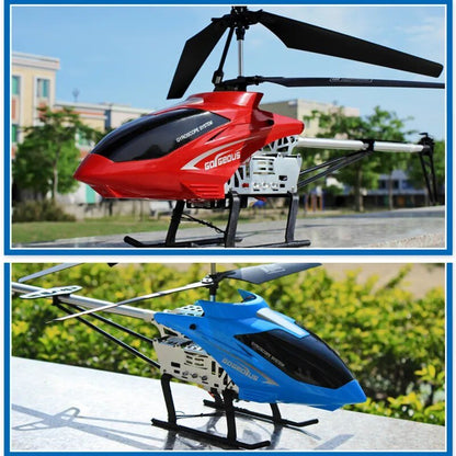 Extra Large 3.5CH RC Helicopter, Durable UAV, Kids' Gift Drone