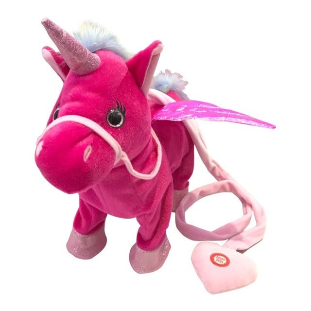 35cm Electric Walking Unicorn Plush Toy
