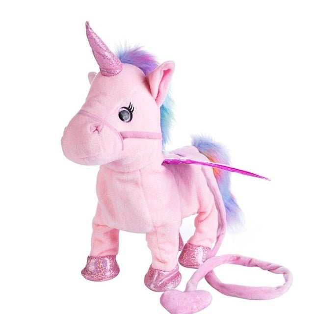 35cm Electric Walking Unicorn Plush Toy