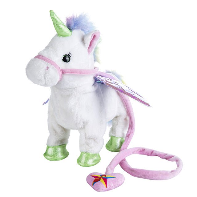 35cm Electric Walking Unicorn Plush Toy