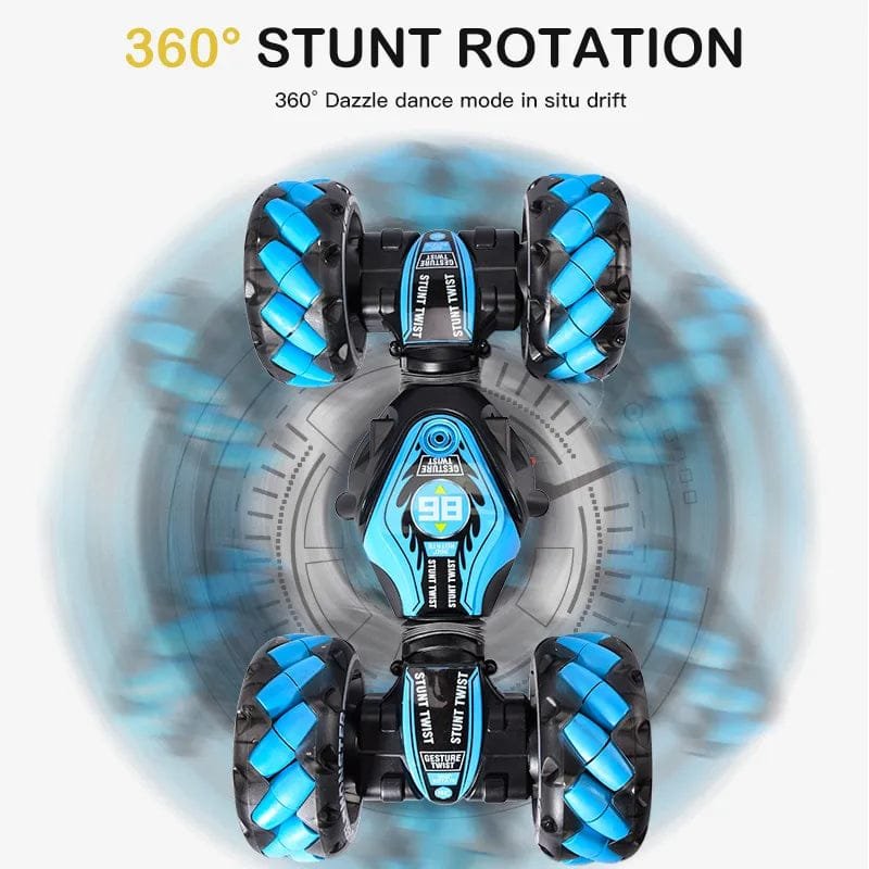 1:12/1:16 4WD RC Car with Radio, Gesture Control & Light, Kids Toy