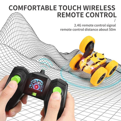 Double Sided RC Stunt Car 360° Rotation 2.4G Remote Boys Toy
