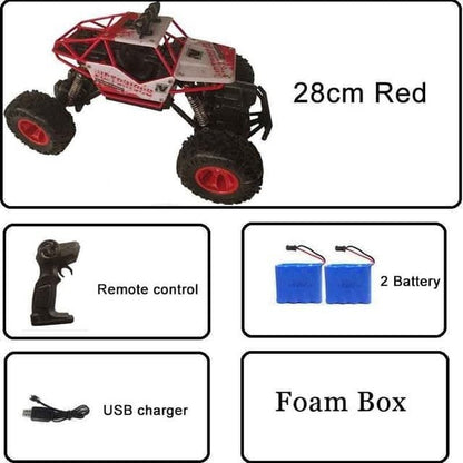 1:12 High-Speed 4WD RC Car - 37cm Off-Road Electric Vehicle