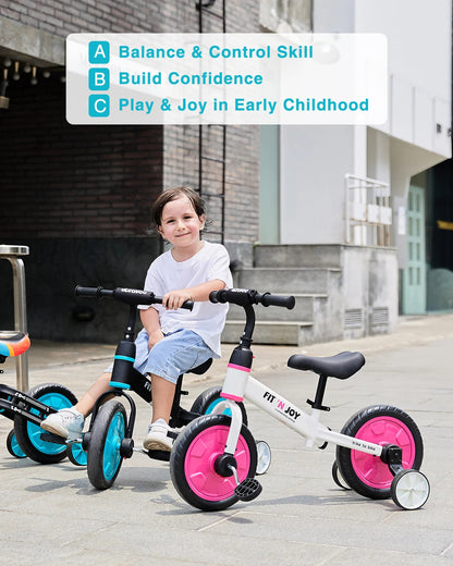 UBRAVOO Fit ’n Joy 4-in-1 Toddler Training Bike (JL-101)