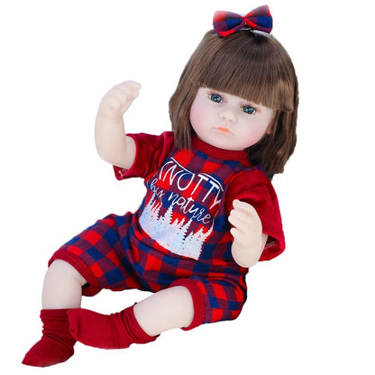 42cm Lifelike Sleeping Reborn Doll - Soft Toddler Bebe Toy