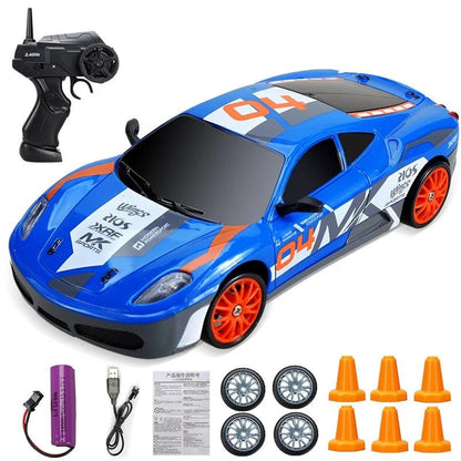 2.4G 4WD RC Drift Car - GTR/AE86 Model Racing Toy for Kids