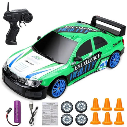 2.4G 4WD RC Drift Car - GTR/AE86 Model Racing Toy for Kids