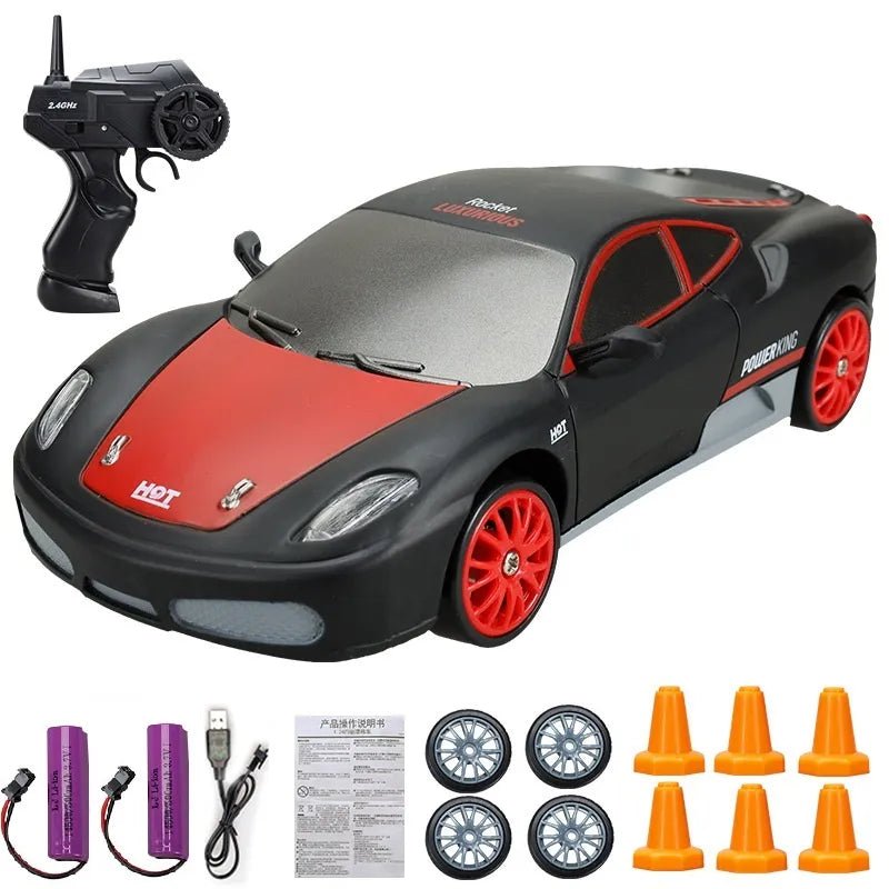 2.4G 4WD RC Drift Car - GTR/AE86 Model Racing Toy for Kids