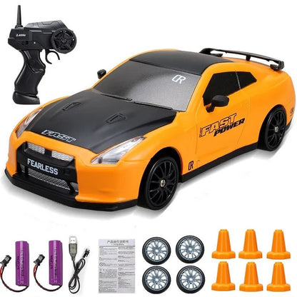 2.4G 4WD RC Drift Car - GTR/AE86 Model Racing Toy for Kids
