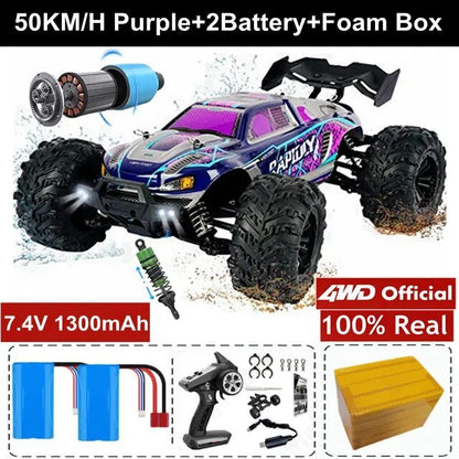 4WD RC Off-Road Drift Car - Super Brushless 50/80KM/h Toy
