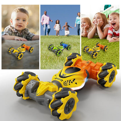 4WD RC Stunt Car with Gesture Sensor - Twist & Drift Toy