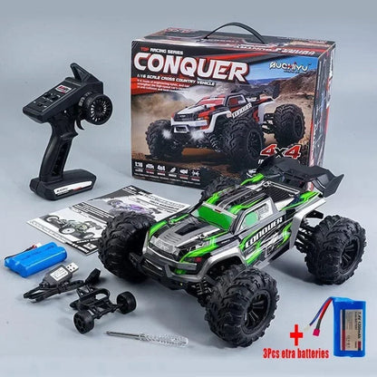 1:16 Scale High-Speed RC Car - 50km/h 4WD Monster Truck