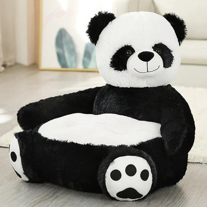 50cm Soft Panda Baby Seat Sofa - Plush Animal Chair with Filling
